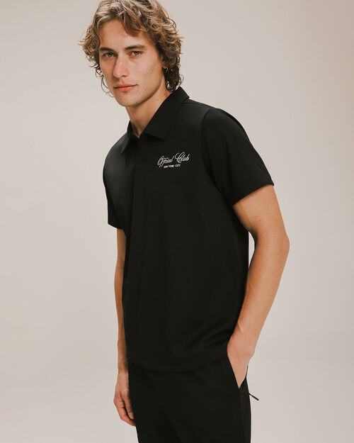 Polo Fit Relaxed Negra